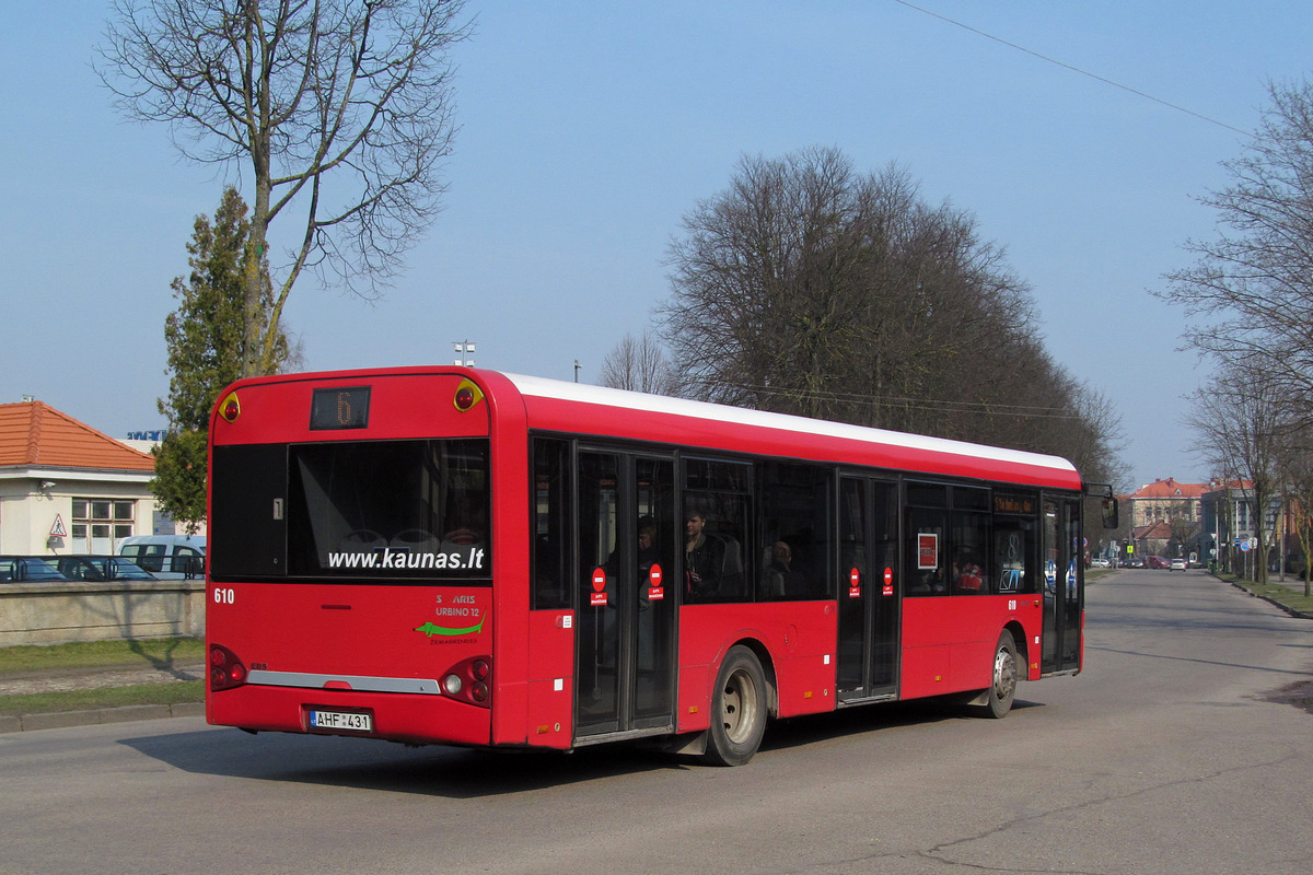 Kaunas, Solaris Urbino II 12 Nr. 610