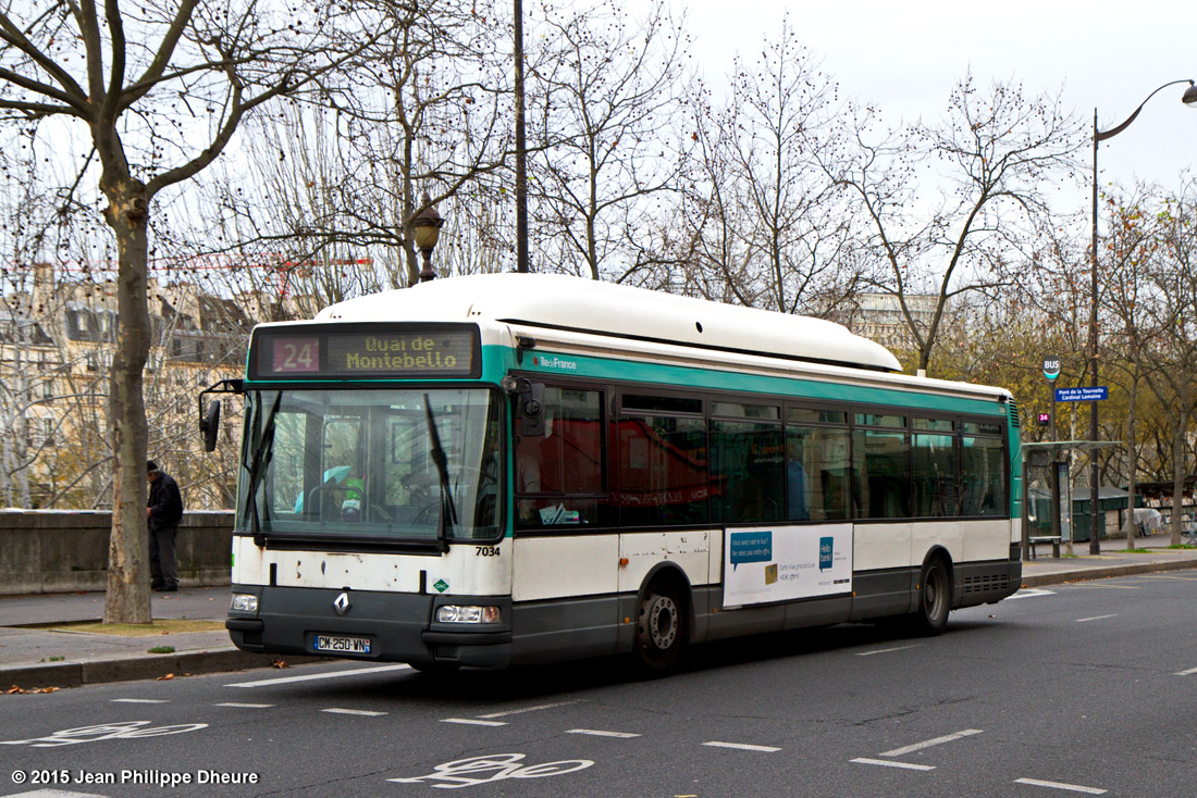 Paris, Renault Agora S GNV č. 7034