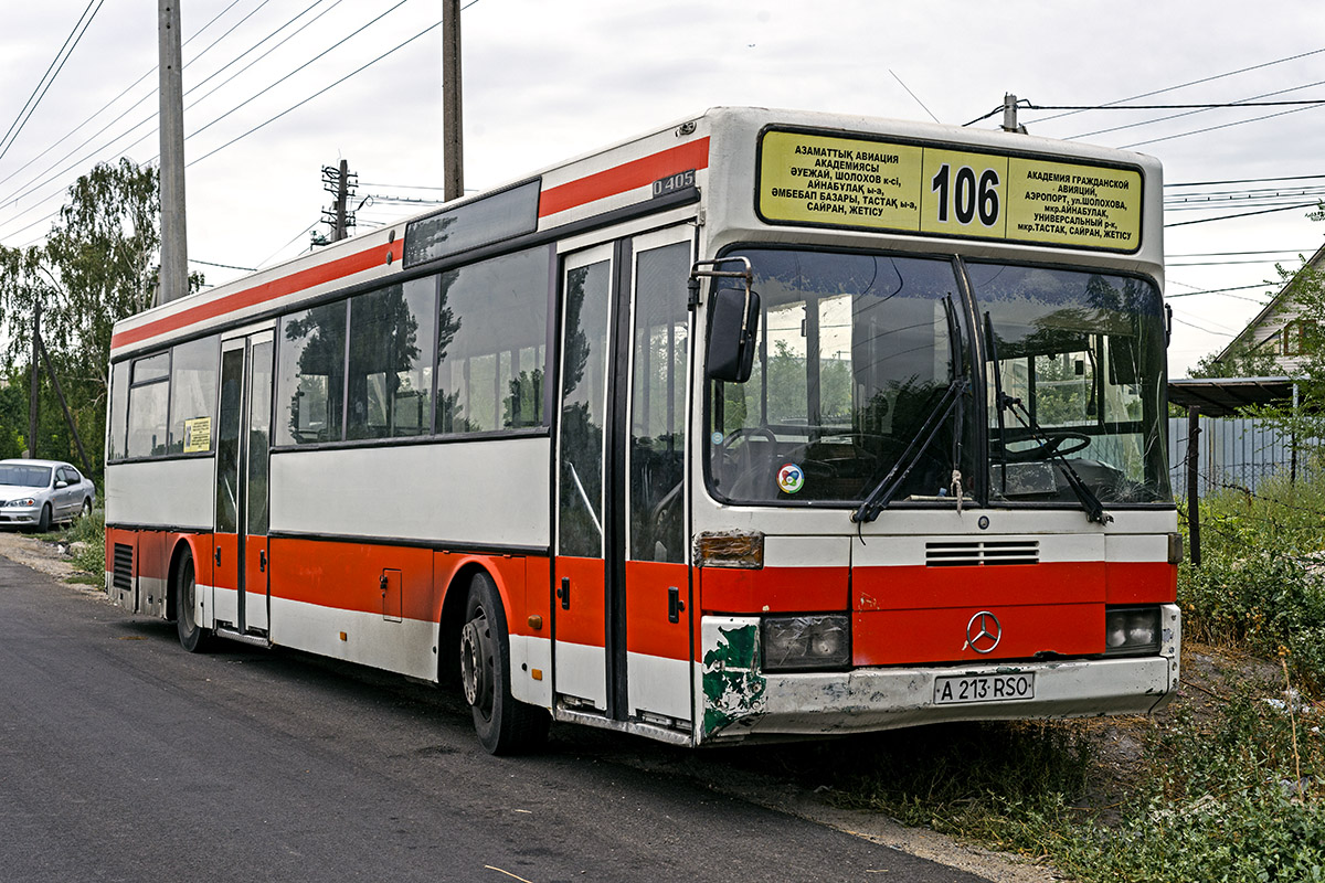 Almaty, Mercedes-Benz O405 № A 213 RSO