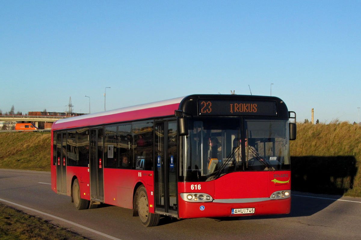 Kaunas, Solaris Urbino II 12 № 616