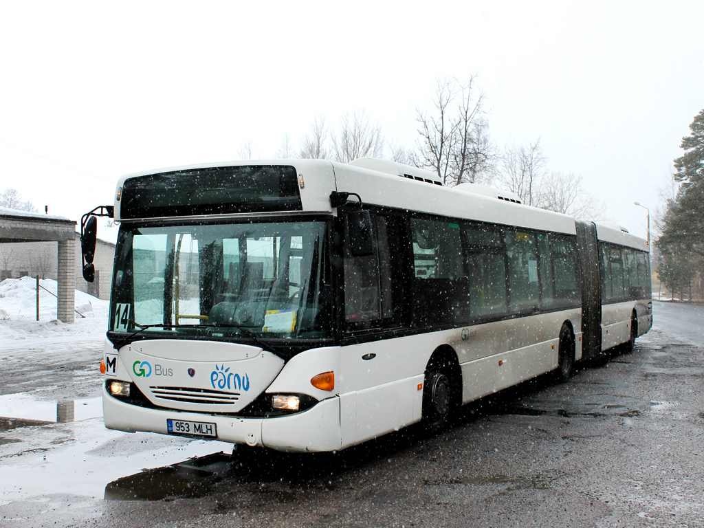 Pärnu, Scania OmniCity CN94UA 6X2/2EB # 953 MLH