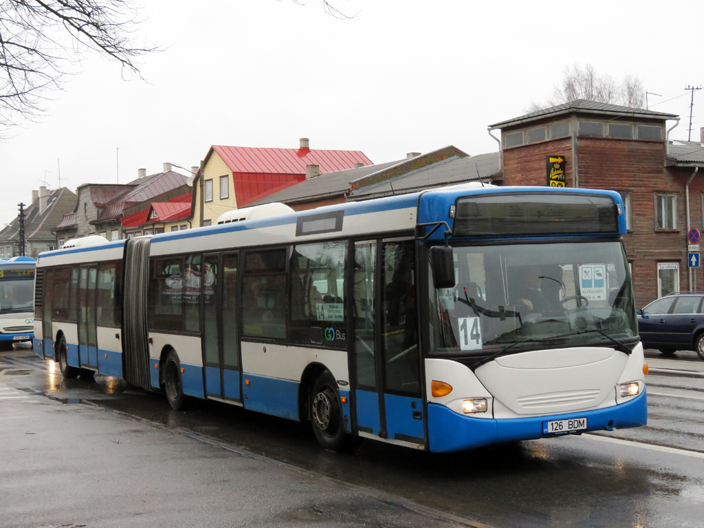 Pärnu, Scania OmniCity CN94UA 6X2/2EB č. 126 BDM
