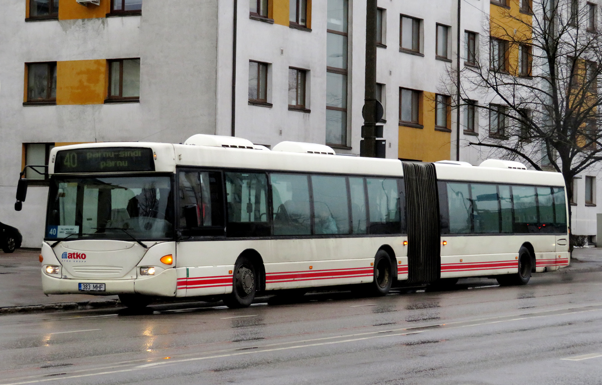 Pärnu, Scania OmniCity CN94UA 6X2/2EB № 383 MHF
