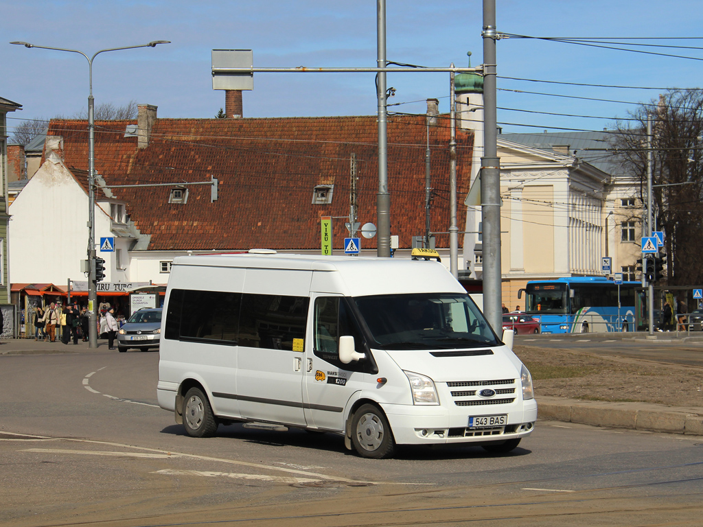 Tallinn, Ford Transit # 543 BAS