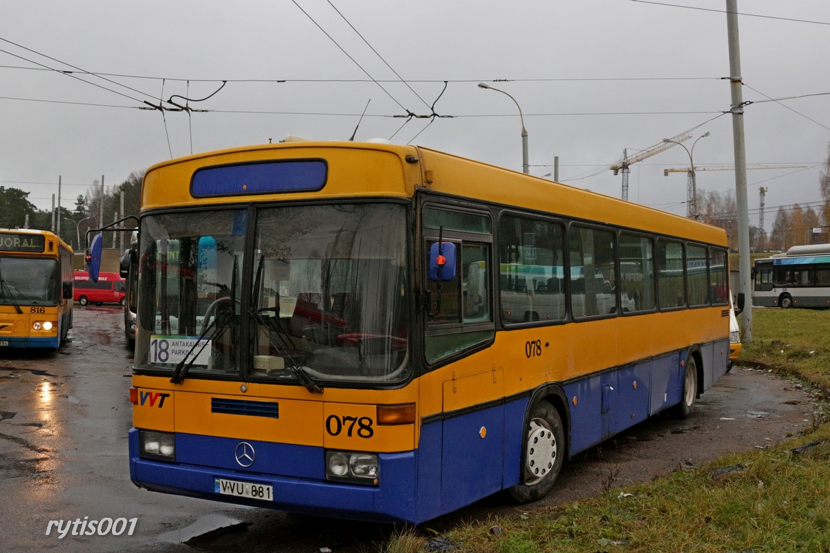 Vilnius, Mercedes-Benz O405 # 078; Vilnius, Säffle 2000 # 816
