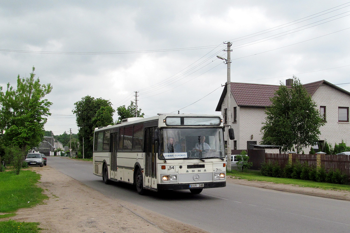 Jonava, Mercedes-Benz O405 nr. 54