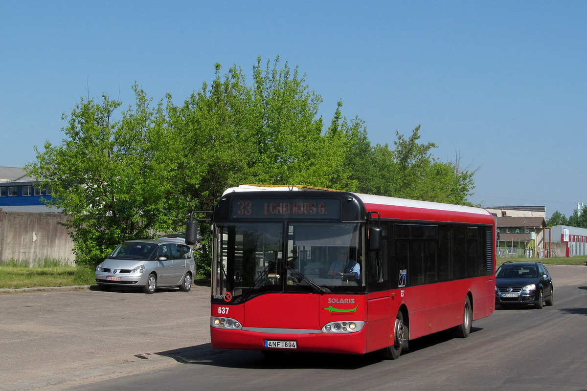 Kaunas, Solaris Urbino II 12 № 637