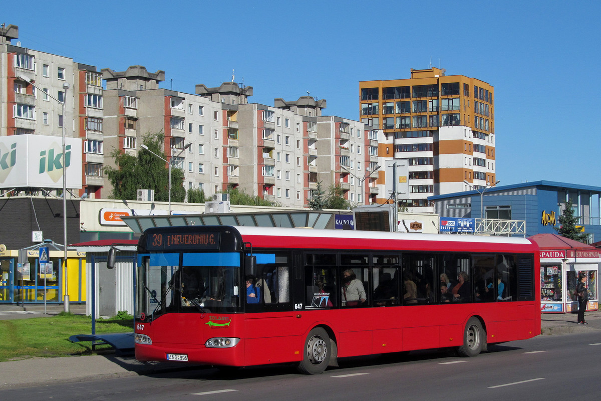 Kaunas, Solaris Urbino II 12 č. 647