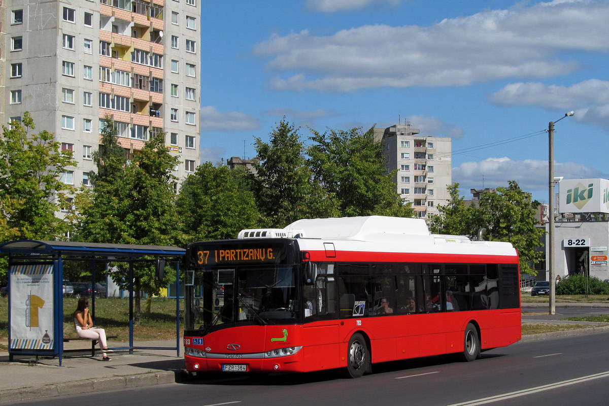 Kaunas, Solaris Urbino III 12 CNG # 783