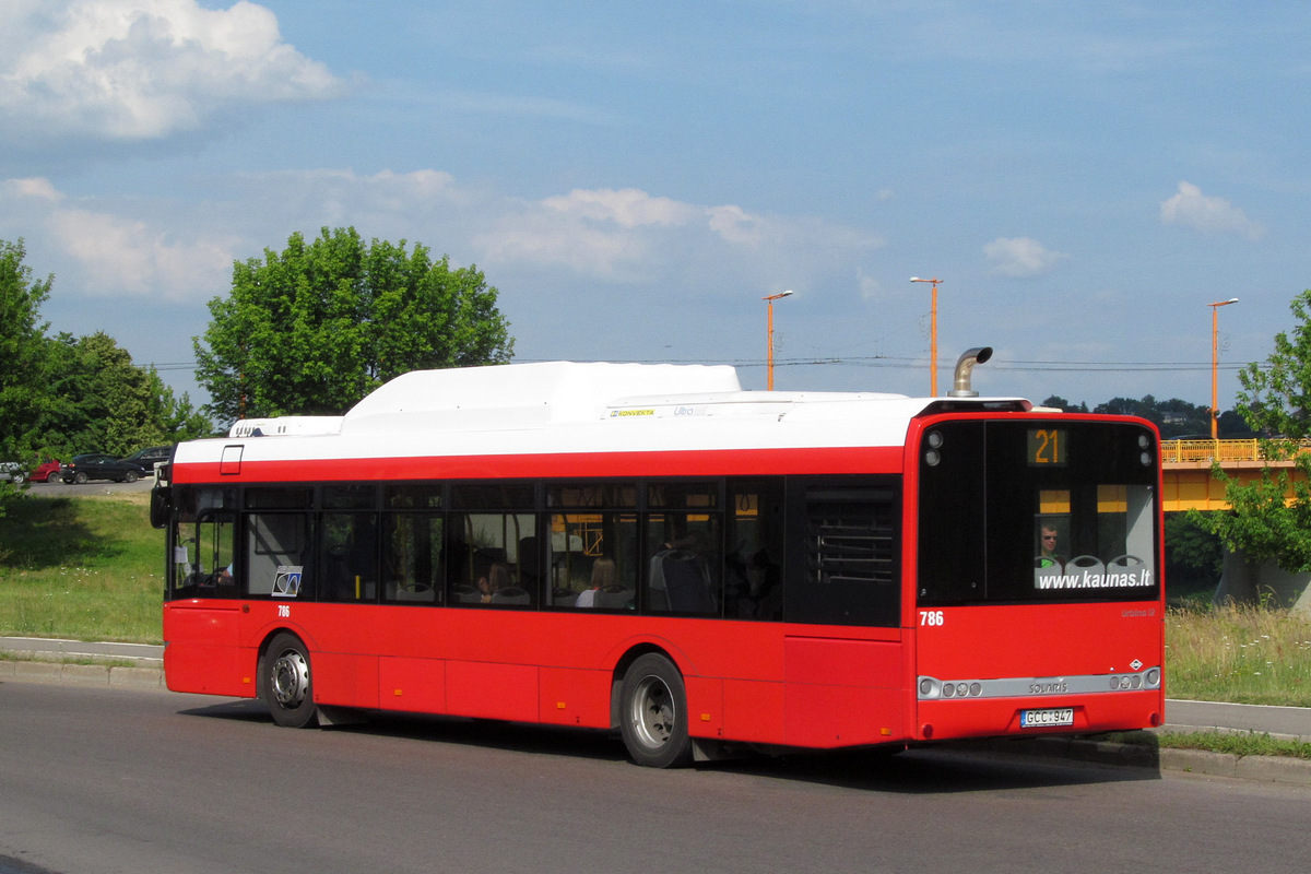 Kaunas, Solaris Urbino III 12 CNG № 786