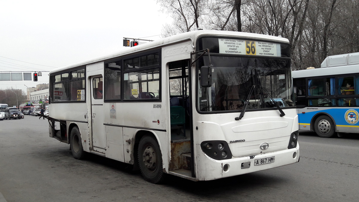 Almaty, Daewoo BS090 (СемАЗ) №: A 867 HM