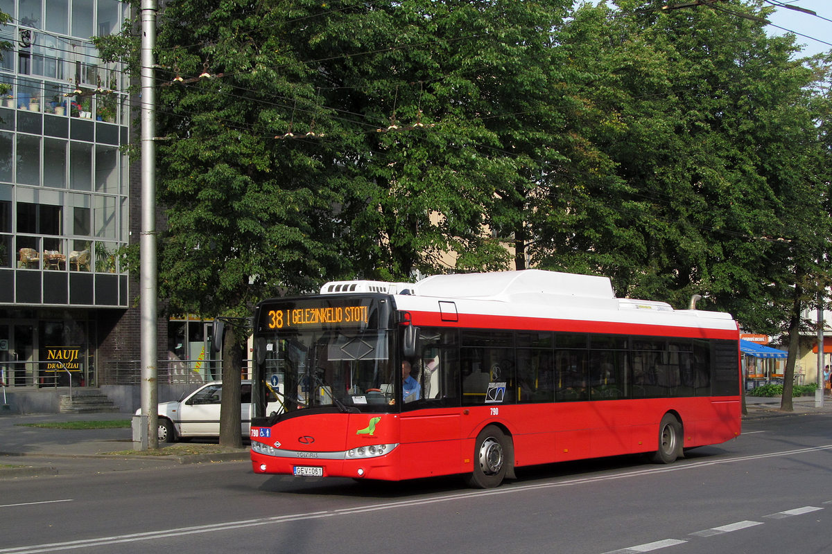 Kaunas, Solaris Urbino III 12 CNG # 790