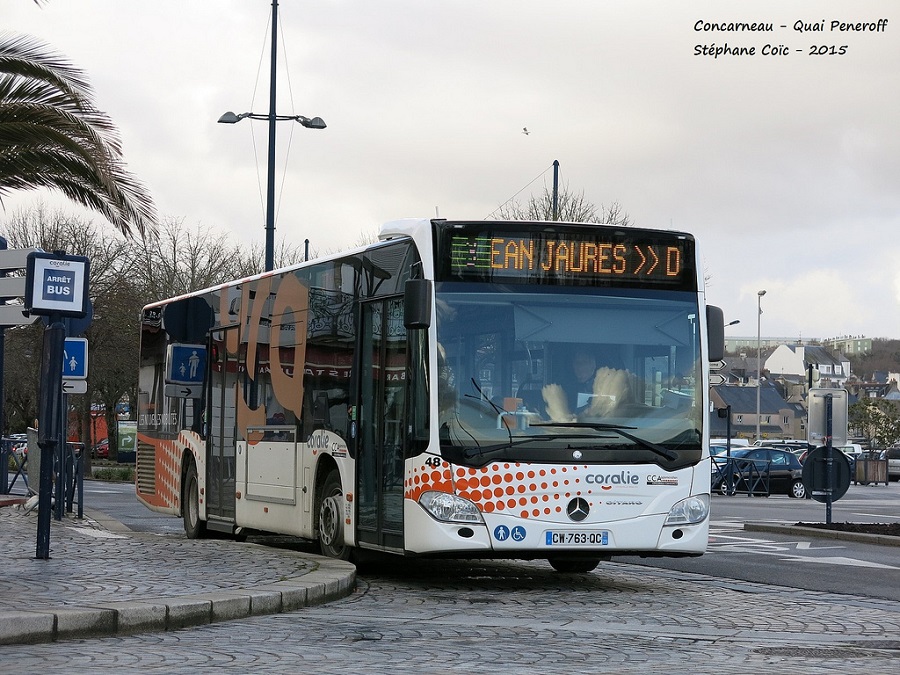 Quimper, Mercedes-Benz Citaro C2 # 48