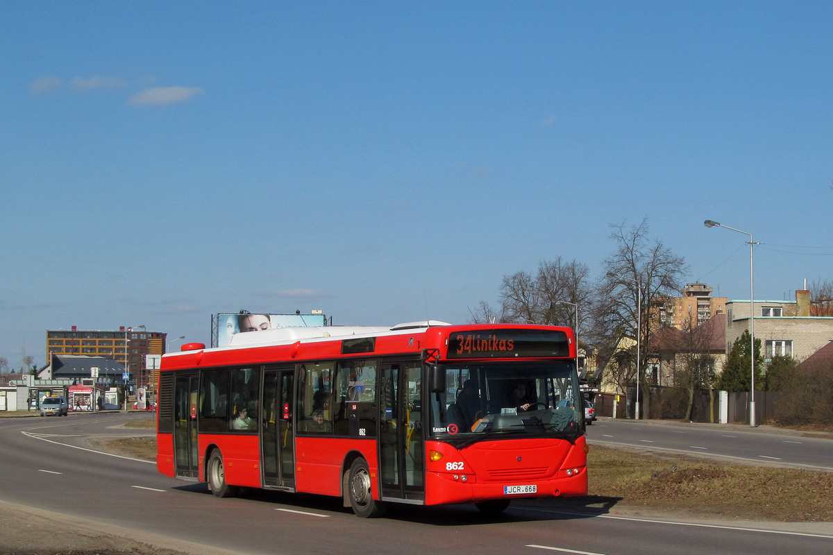 Kaunas, Scania OmniCity CN230UB 4x2EB # 862