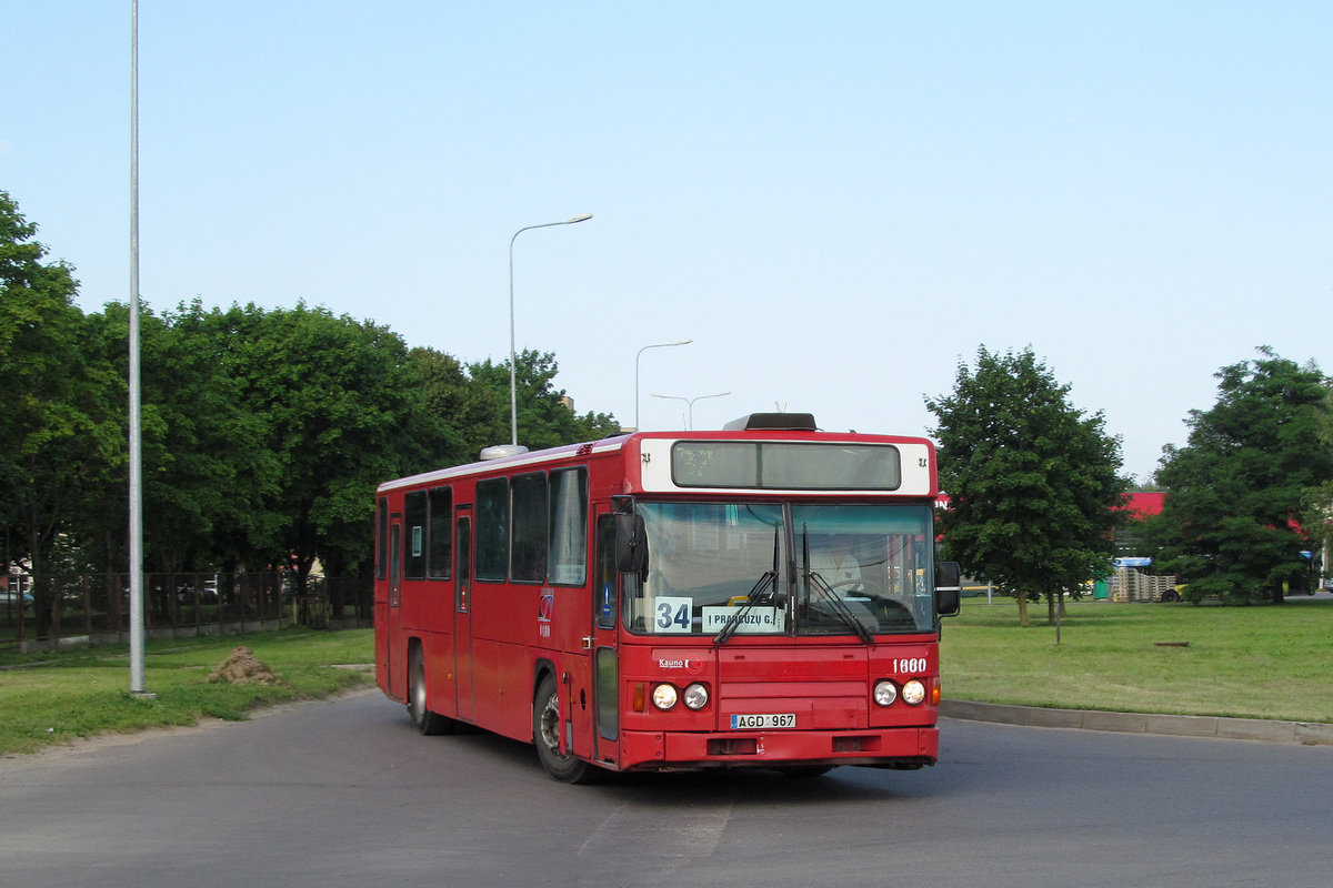 Kaunas, Scania CN113CLB # 660