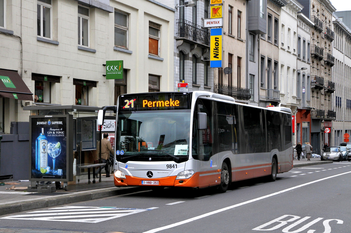 Brussel, Mercedes-Benz Citaro C2 # 9841