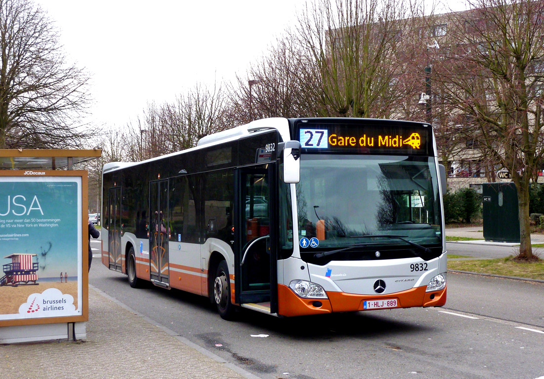 Brussel, Mercedes-Benz Citaro C2 # 9832