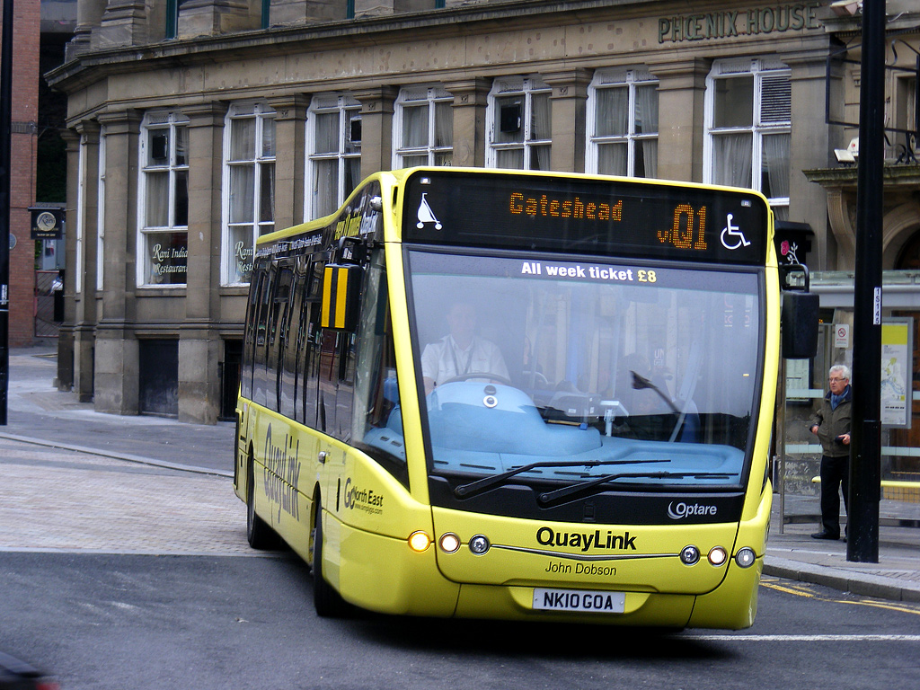 Newcastle upon Tyne, Optare Versa # 8312