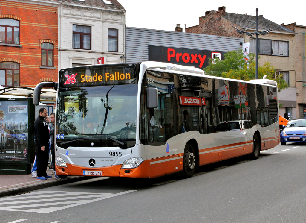 Brussels, Mercedes-Benz Citaro C2 # 9855