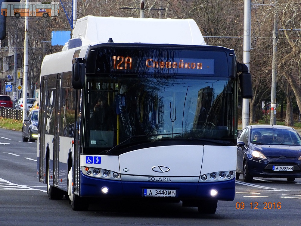 Burgas, Solaris Urbino III 12 CNG č. А 3440 МВ