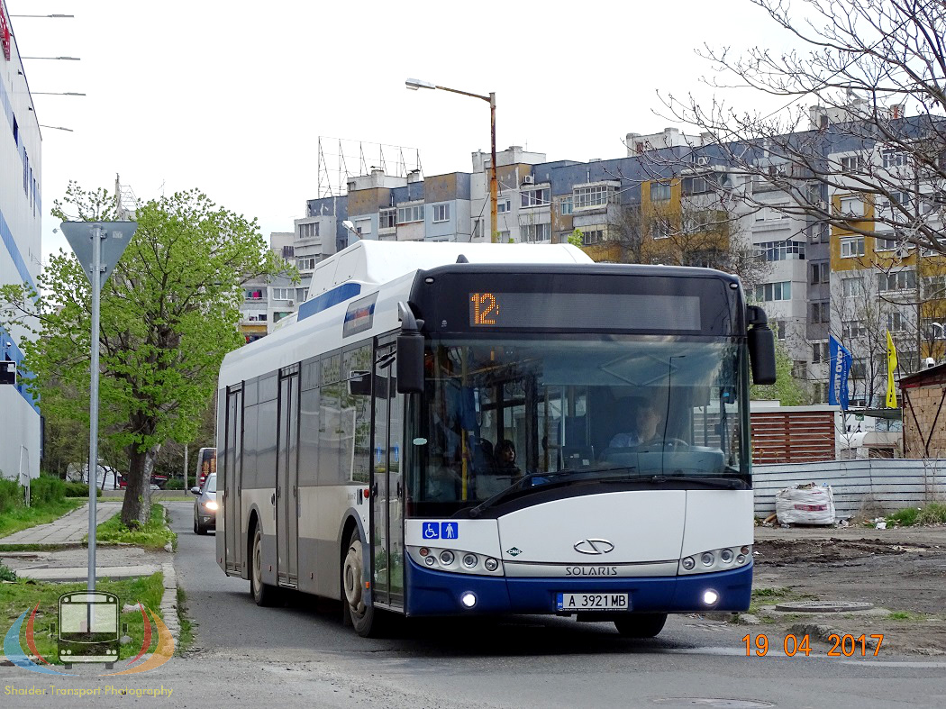 Burgas, Solaris Urbino III 12 CNG # А 3921 МВ