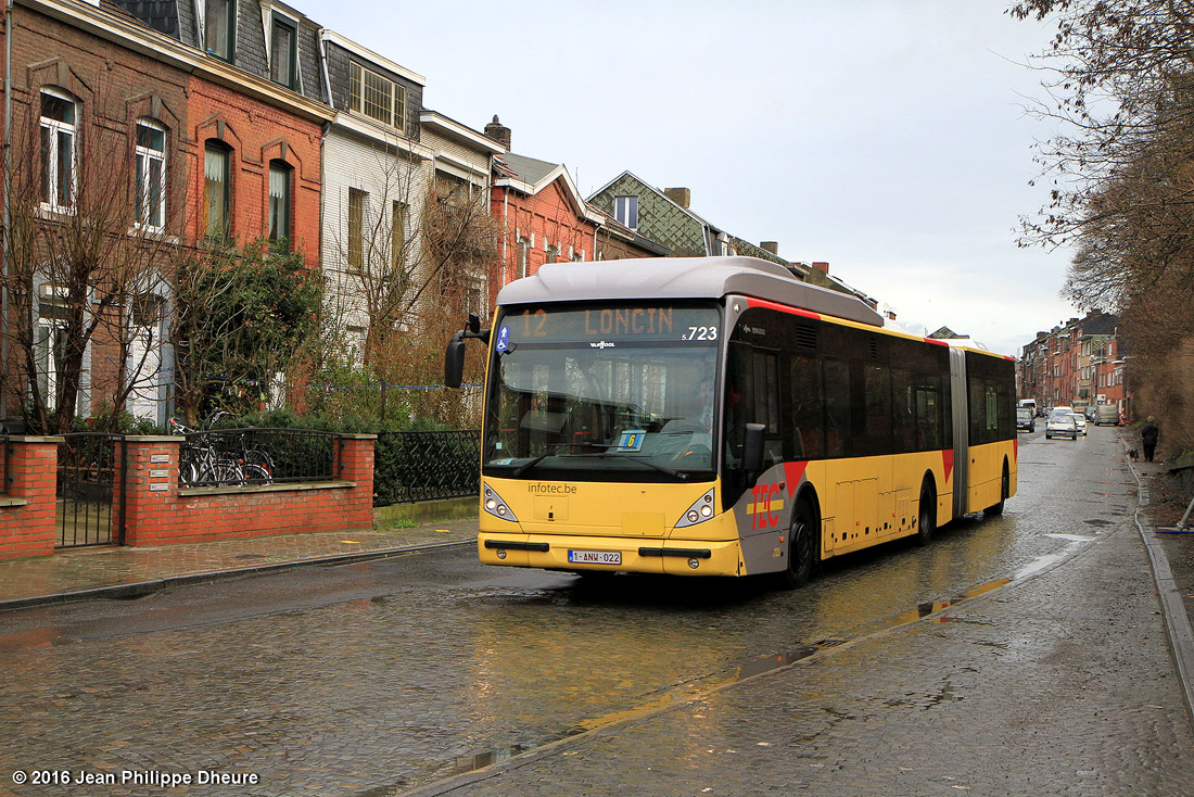 Liège, Van Hool New AG300 № 5723