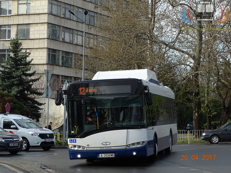 Burgas, Solaris Urbino III 12 CNG nr. А 3930 МВ