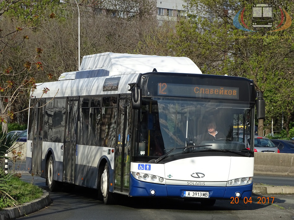 Бургас, Solaris Urbino III 12 CNG № А 3913 МВ