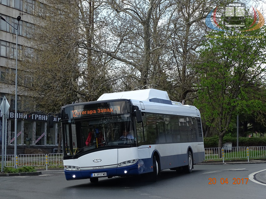 Burgas, Solaris Urbino III 12 CNG № А 3917 МВ