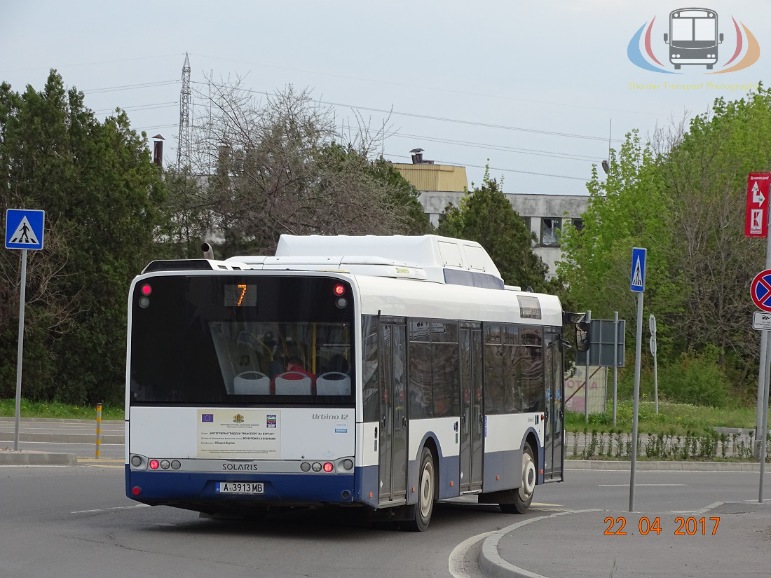Burgas, Solaris Urbino III 12 CNG nr. А 3913 МВ