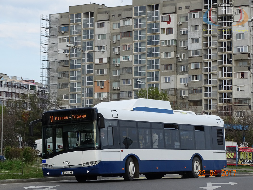 Burgas, Solaris Urbino III 12 CNG nr. А 3927 МВ