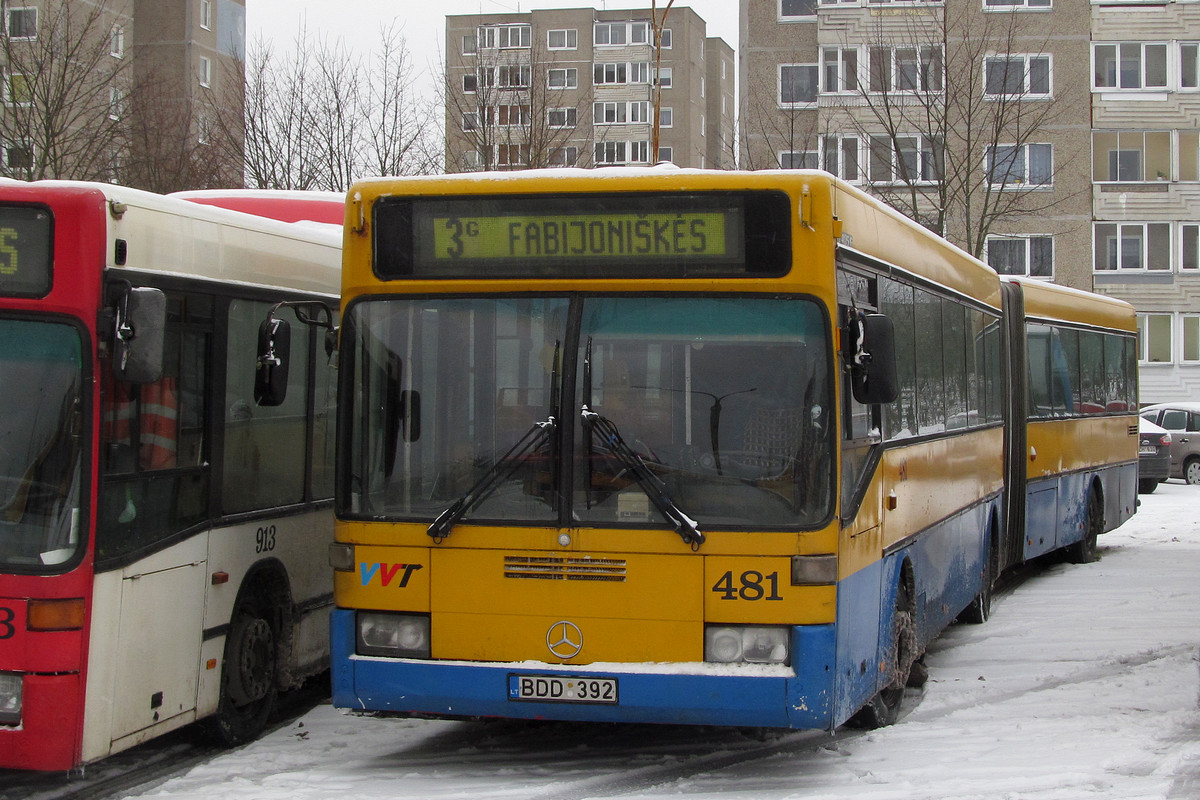 Vilnius, Mercedes-Benz O405G nr. 481