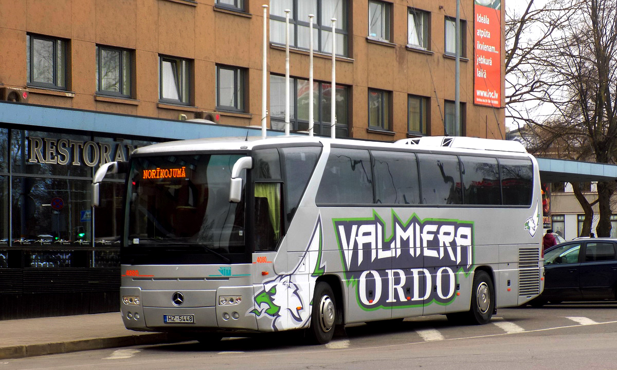 Валмиера, Mercedes-Benz O350-15RHD Tourismo I № 4080