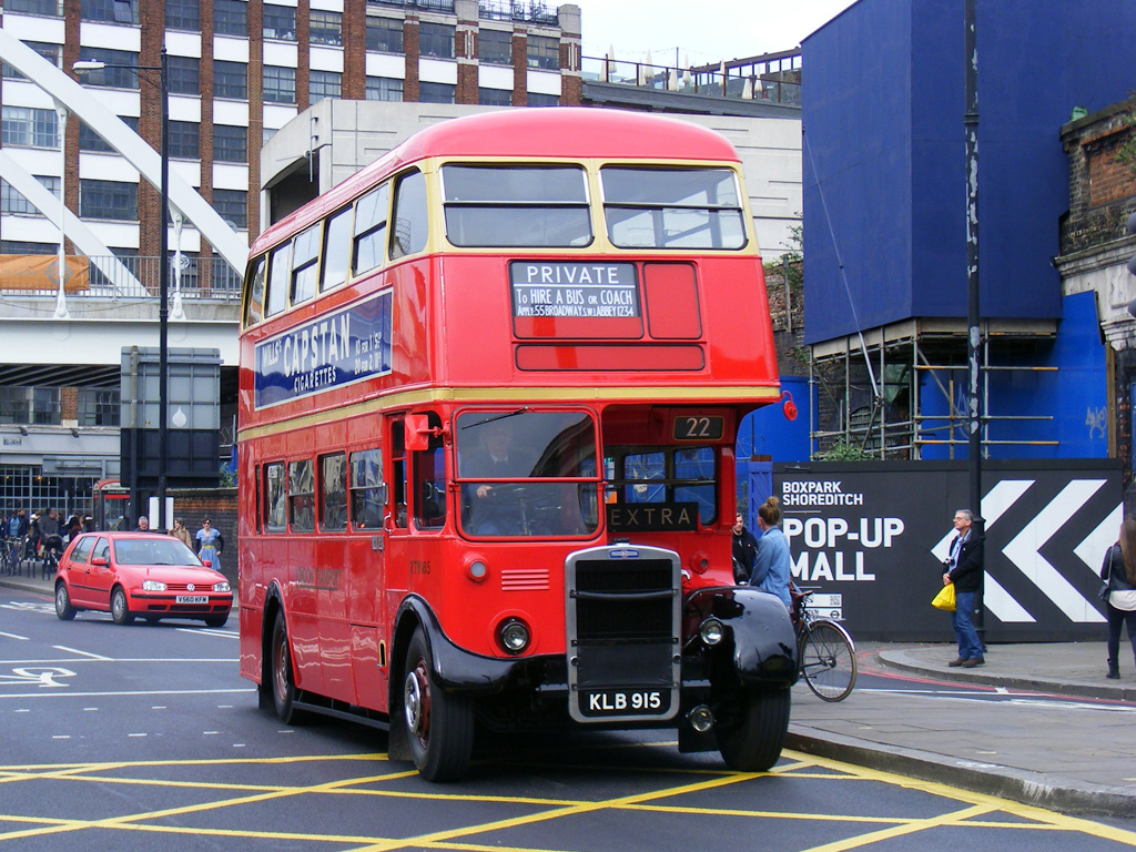 London, Leyland Titan 6RT # RTW185