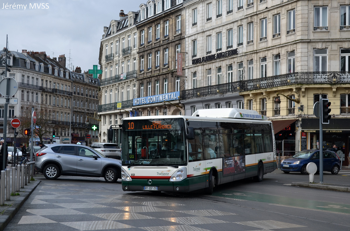 Lille, Irisbus Citelis 12M CNG # 10129