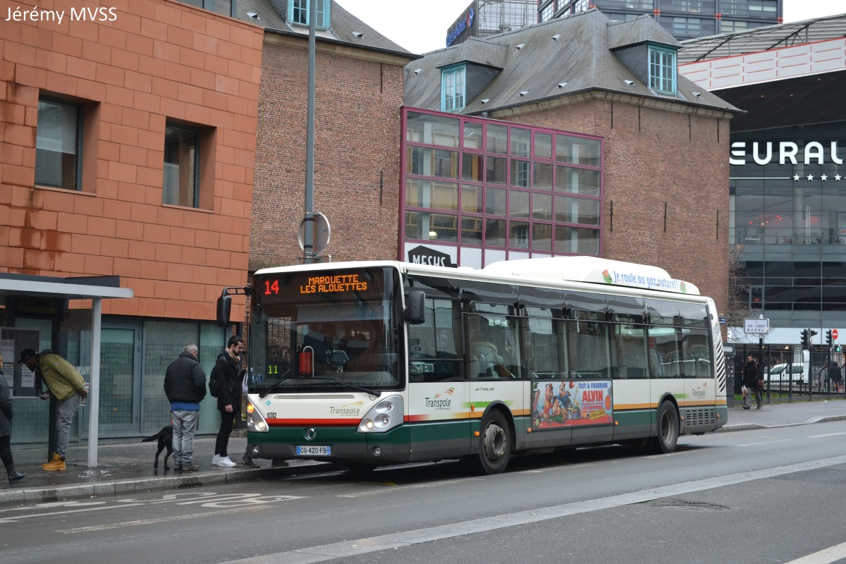 Lille, Irisbus Citelis 12M CNG # 10302