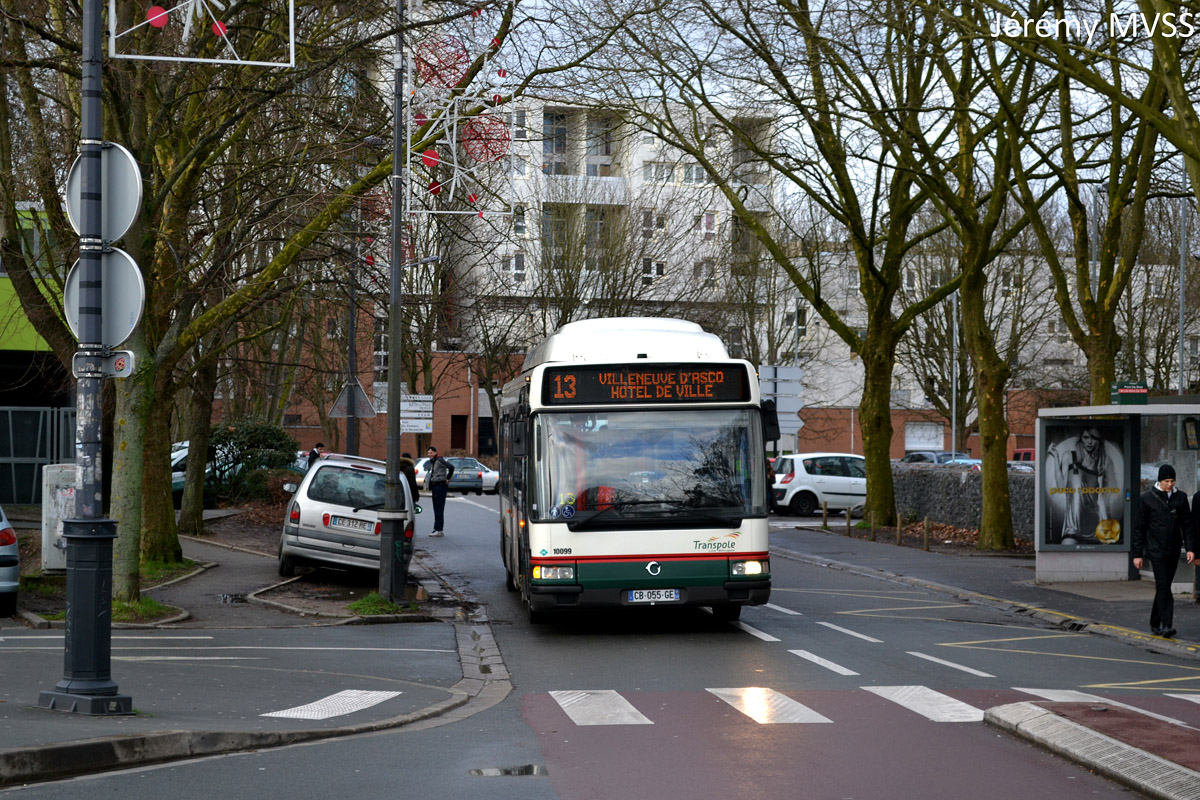Lille, Irisbus Agora S CNG № 10099