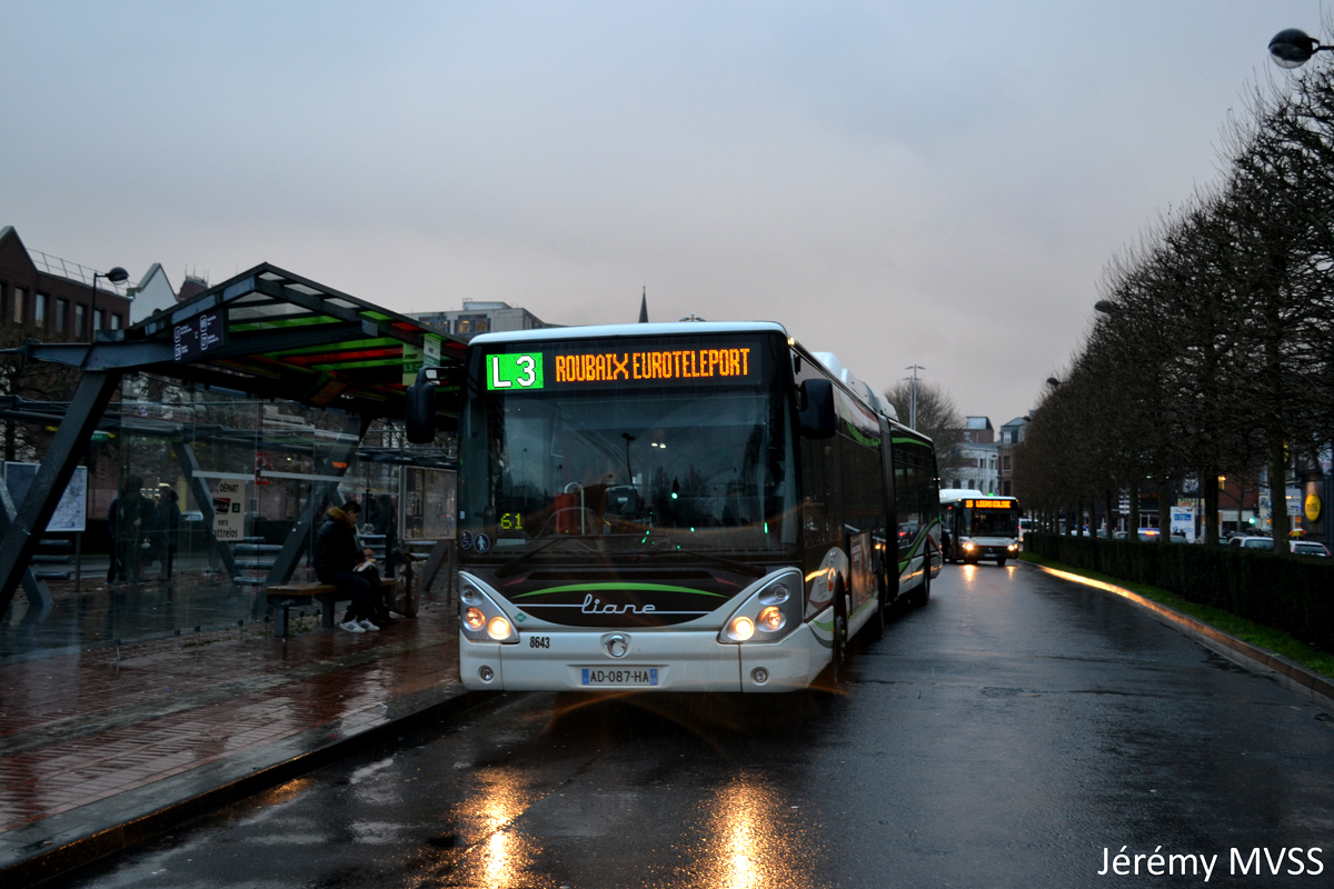 Lille, Irisbus Citelis 18M CNG # 8643