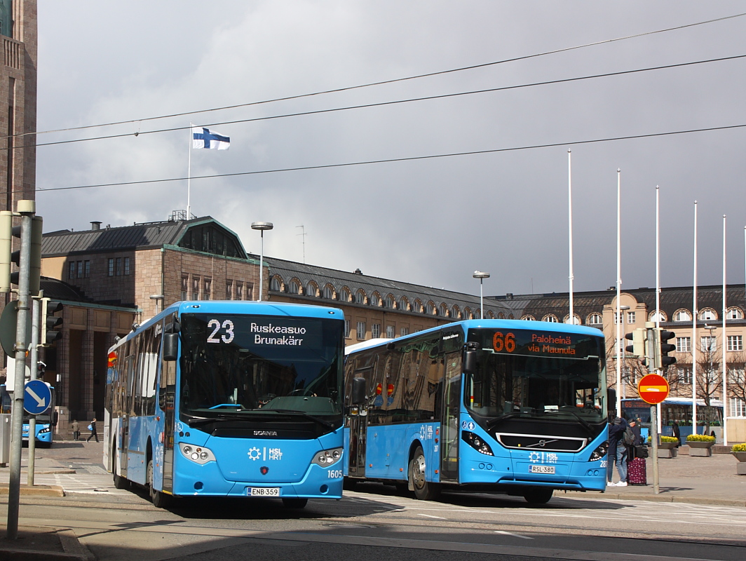 Helsinki, Scania OmniExpress 320 LE # 1605