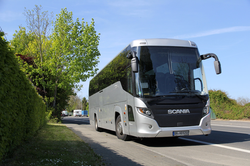 Hofheim am Taunus, Scania Touring HD (Higer A80T) # GG-AD 5200