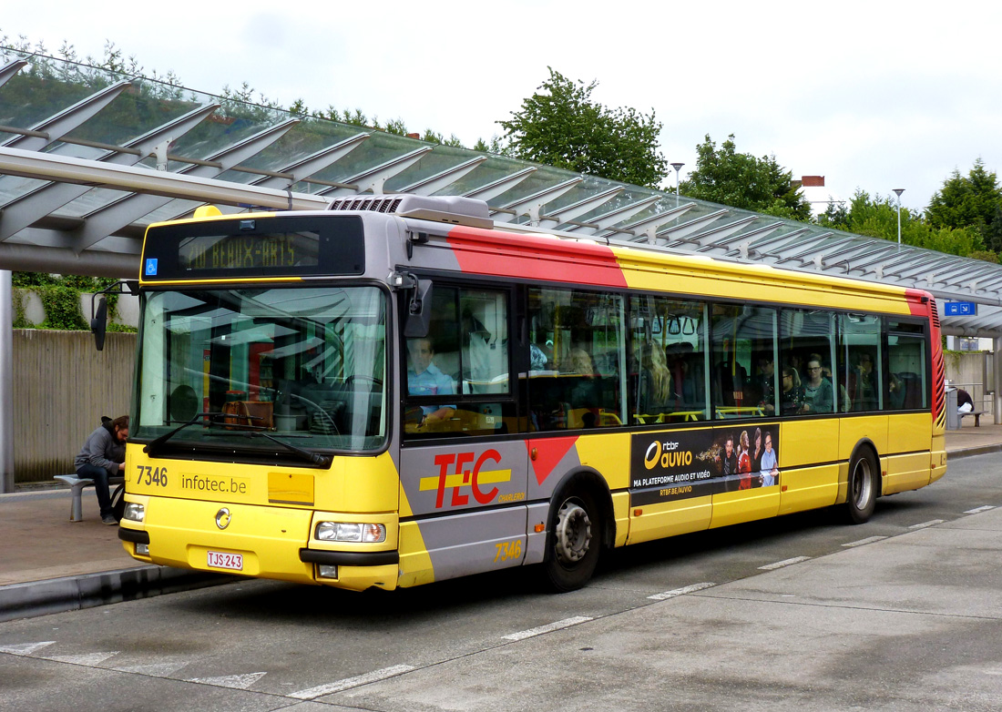 Charleroi, Irisbus Agora S № 7346