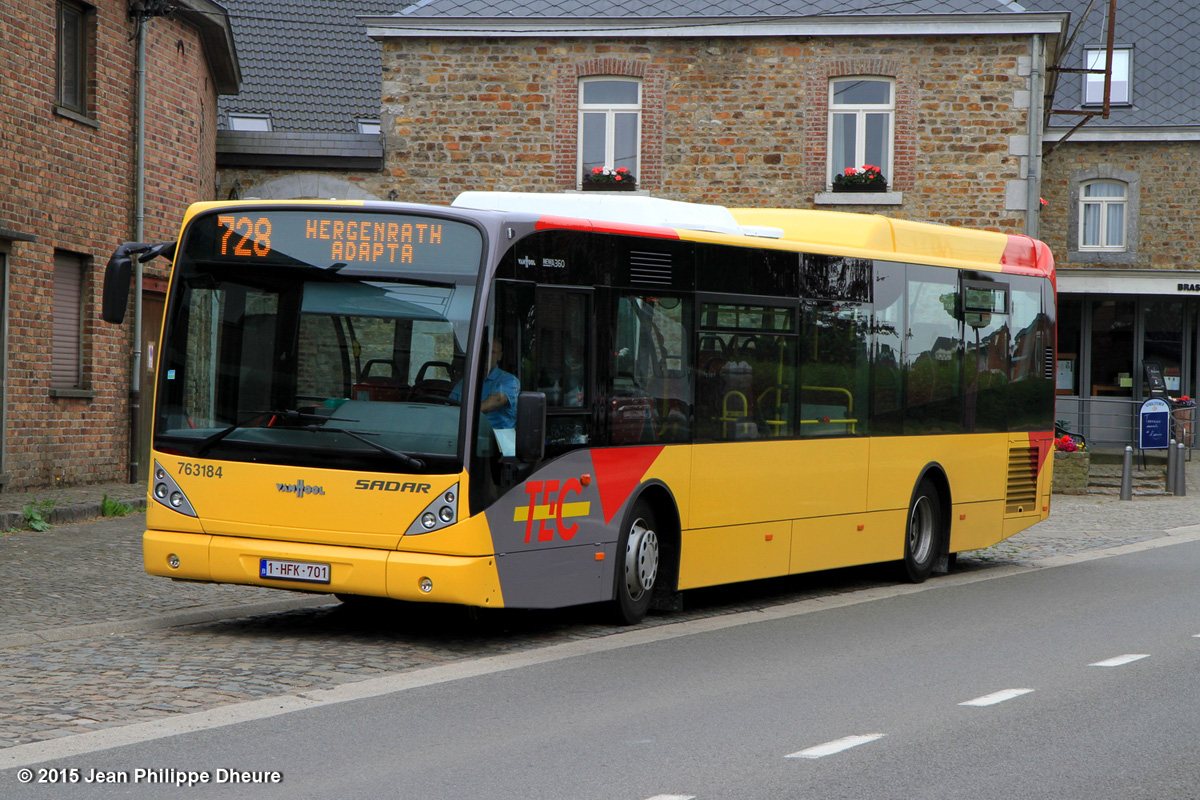 Liège, Van Hool New A360 Hyb # 763184