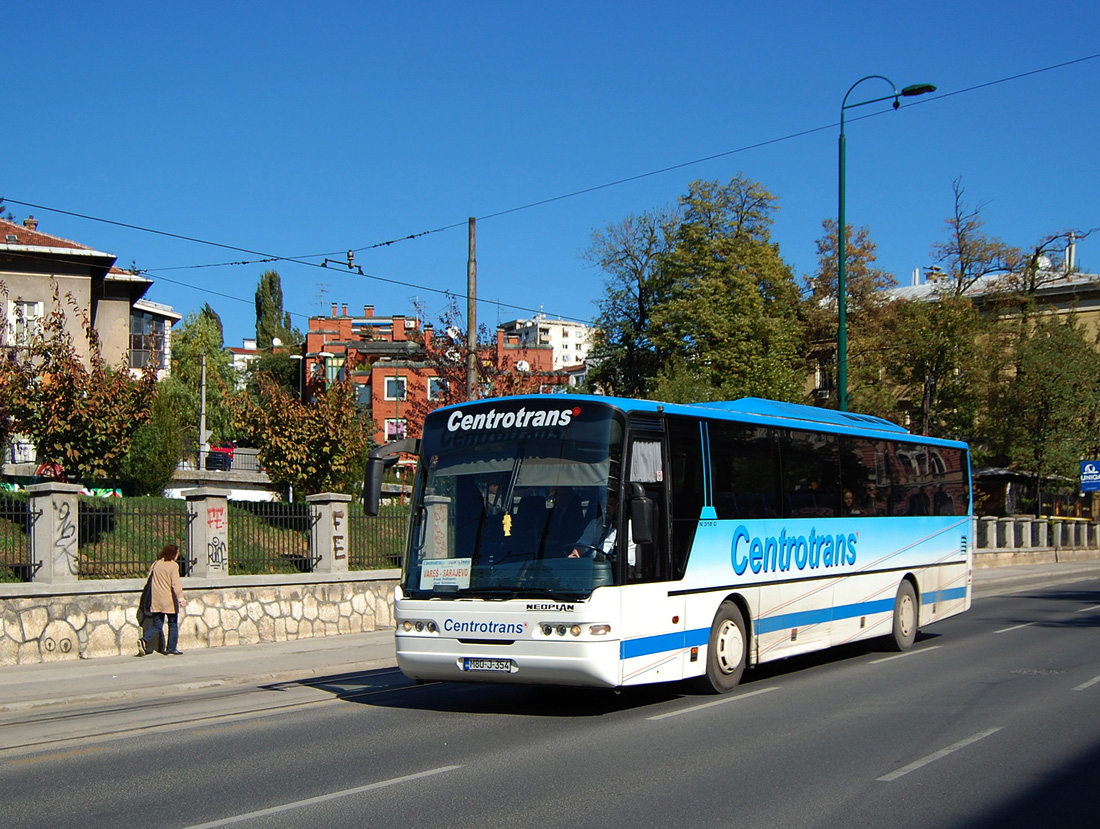 Sarajevo, Neoplan N316Ü Transliner # M80-J-354