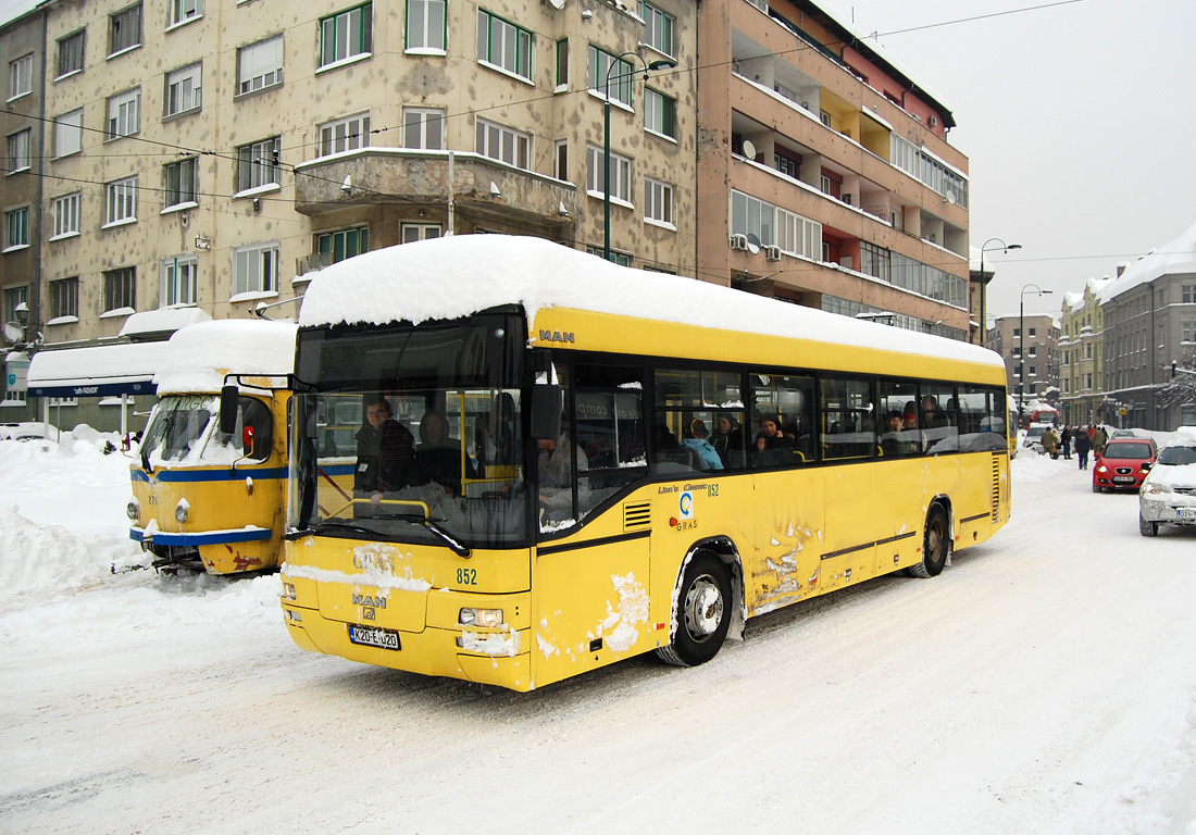 Sarajevo, MAN A74 Lion's Classic SL223 №: 852