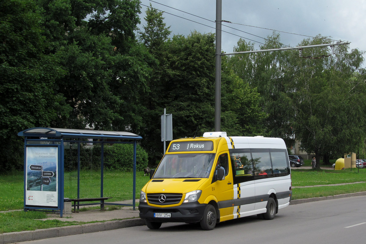 Каунас, Altas Cityline (MB Sprinter 516CDI) № 814