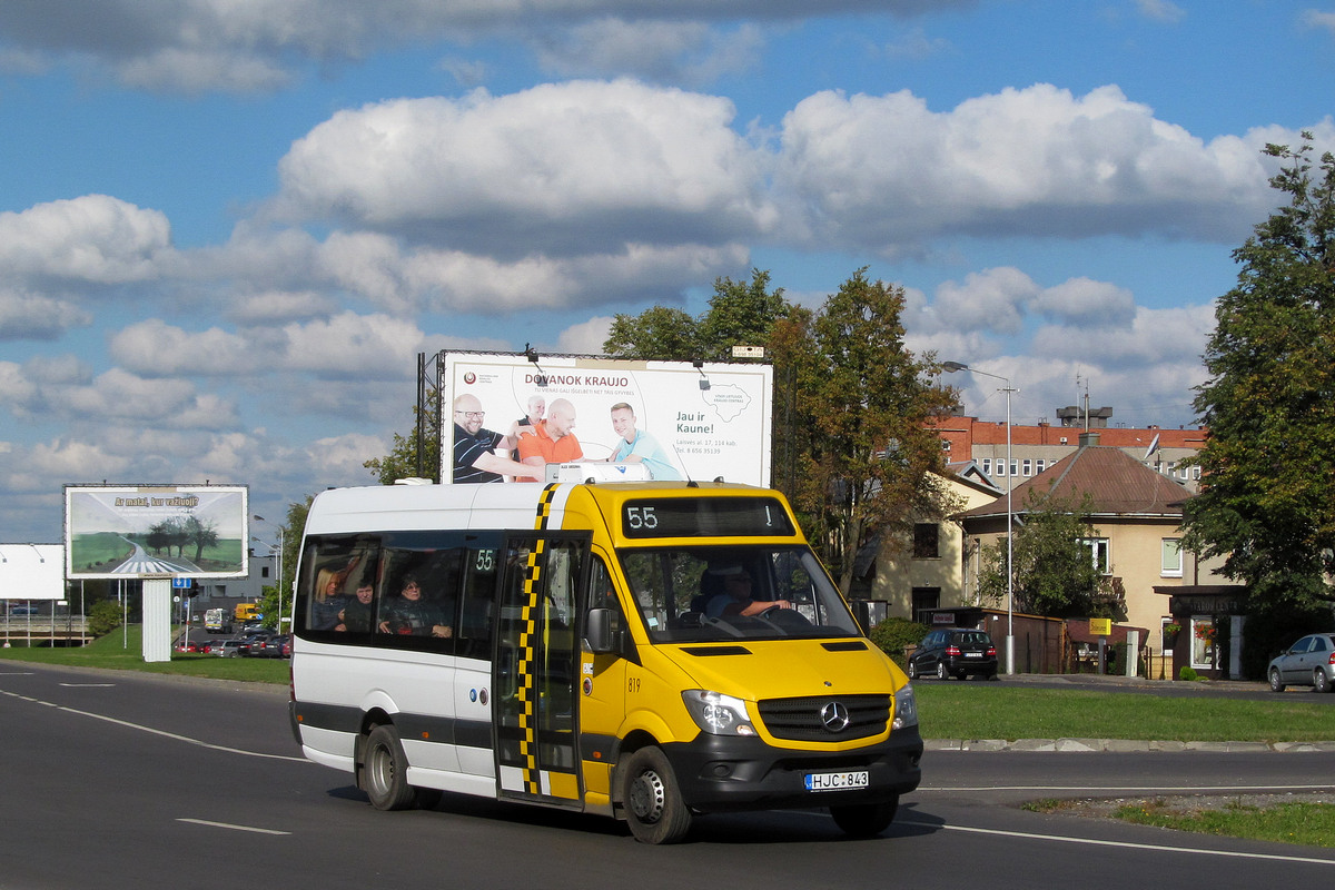 Kaunas, Altas Cityline (MB Sprinter 516CDI BlueTEC) No. 819