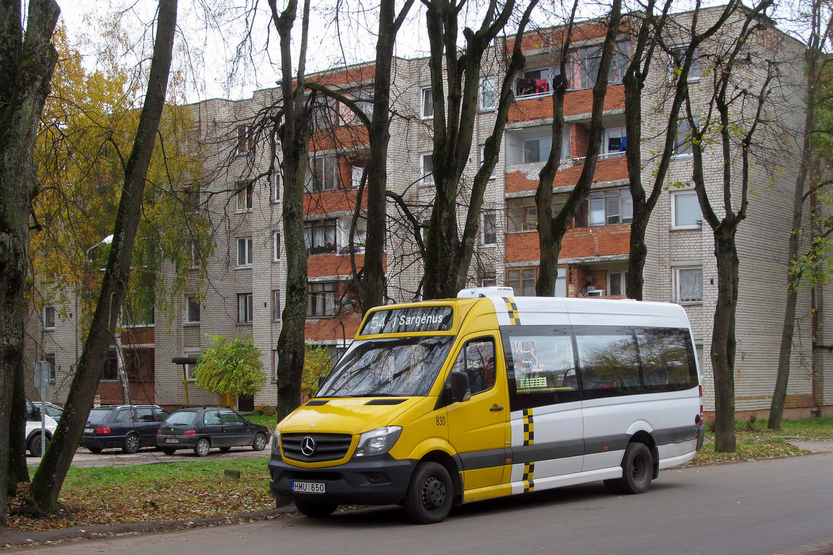 Kaunas, Altas Cityline (MB Sprinter 516CDI) nr. 830