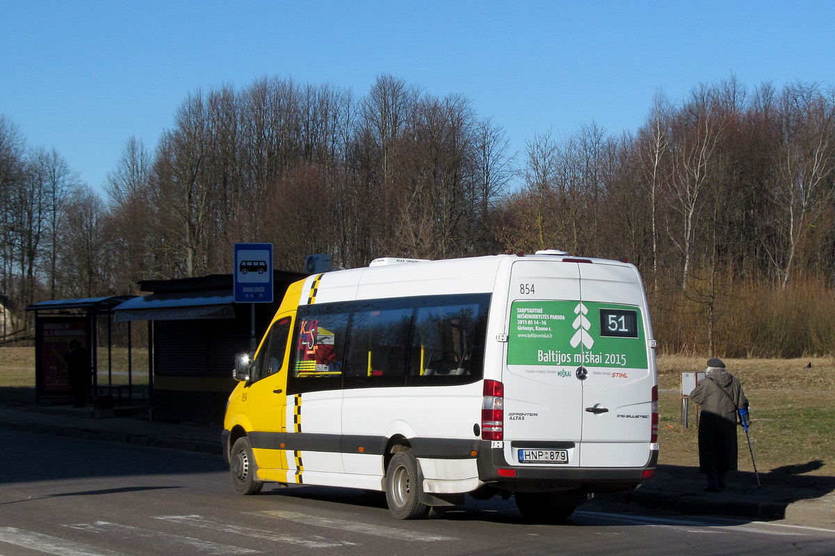 Kaunas, Altas Cityline (MB Sprinter 516CDI) № 854