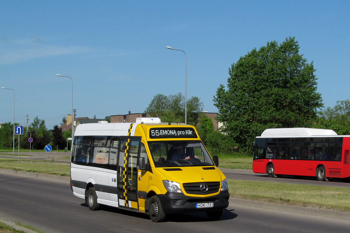 Kaunas, Altas Cityline (MB Sprinter 516CDI) nr. 874