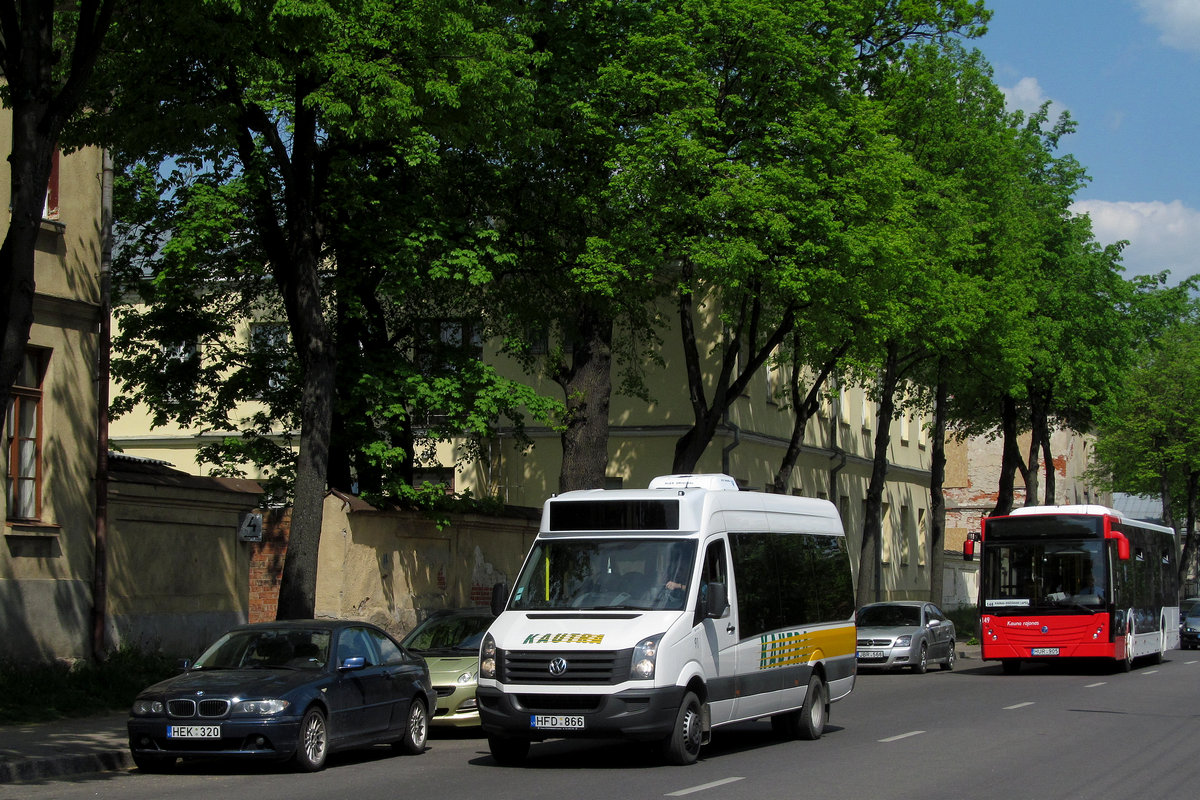 Kaunas, Forveda (Volkswagen Crafter) # 91; Kaunas, TEMSA Avenue I LF 12 # 149